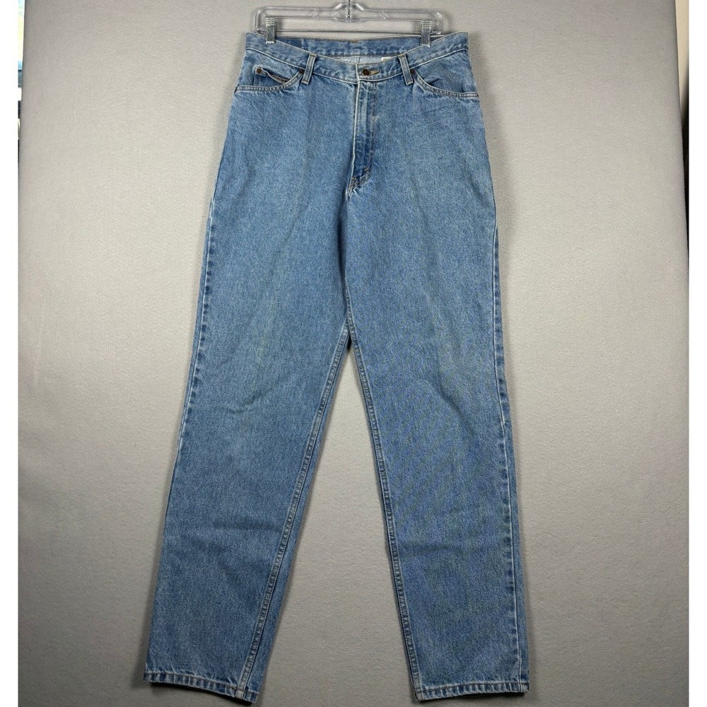 Brittania 205-06-12 Straight Leg Jeans Vintage 90s 33x34 Blue Denim Mens
